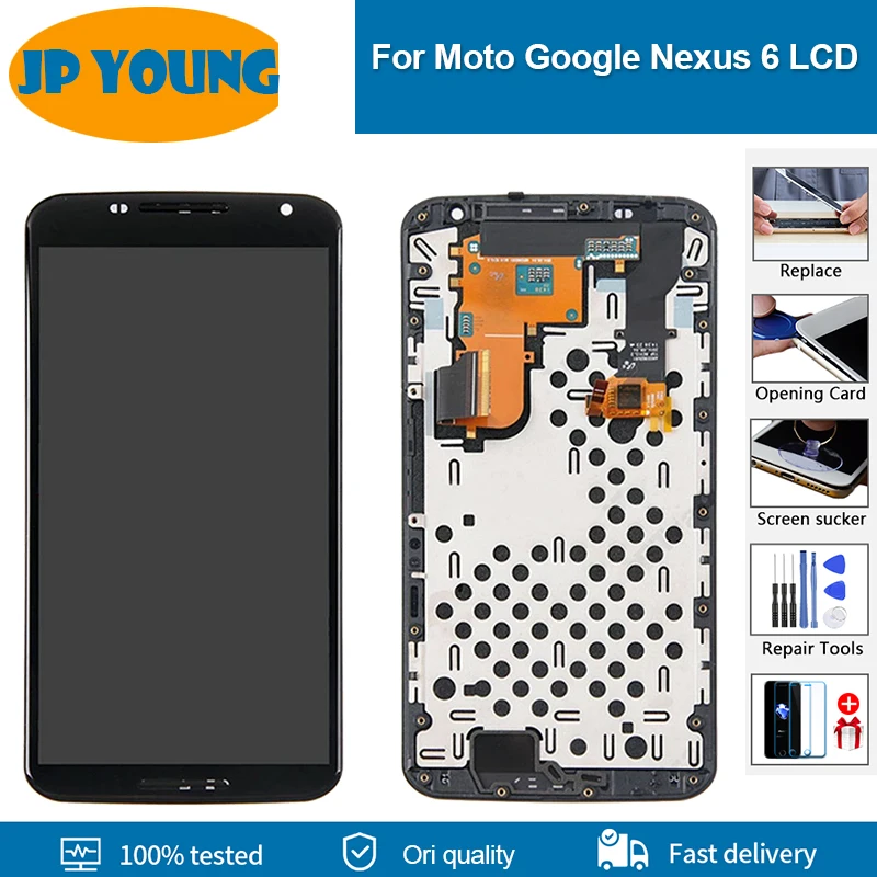 5-96-Original-AMOLED-lcd-For-Motorola-Google-Nexus-6-LCD-Touch-Screen