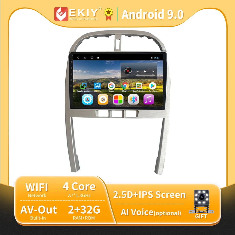 EKIY 10 1 &quotIPS Android 9 0 Автомобильный GPS-навигатор плеер для Chery Tiggo 3 2009 2010 2011 2012 2013 DVD