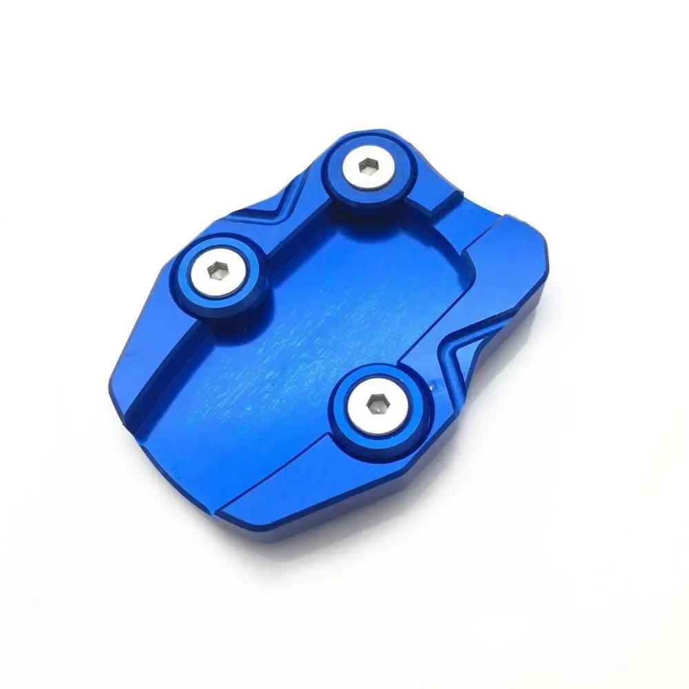 Blue Модифицированная мотоциклетная CNC PCX125 150 pcx увеличенная боковая Подставка Выдвижная площадка для увеличения коврик для honda pcx 125 150 - Цвет: Blue