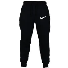 Dos Homens Каида Preto rabisco Impressão Calças Basculador Calças dos homens Casuais Ajuste Dos Homens Magros треники Ap