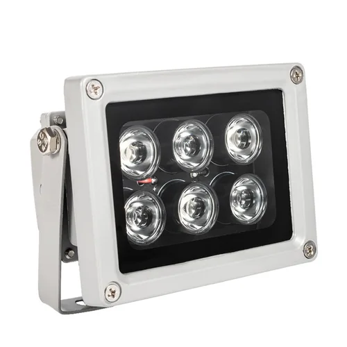 IR 야간 투시경 CCTV 보안 카메라 필 라이트, IR 조명기, 적외선 램프, 최대 120m 거리, 6 LED IR 조명, 850nm 2