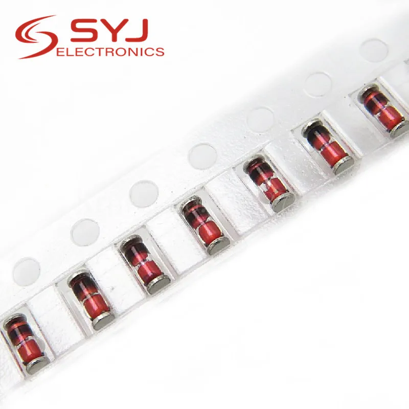 100 шт./лот SMD коммутационный диод LL4148 1N4148 стеклянный цилиндр 1206 в наличии|smd switch|smd