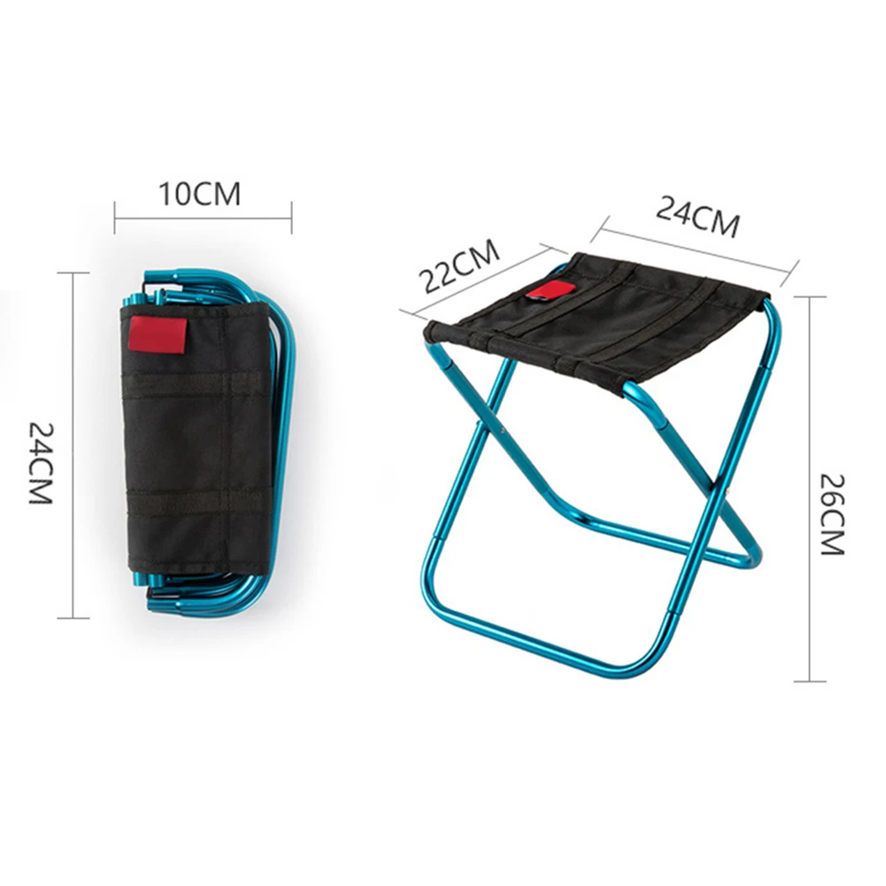 Folding Chair Fishing Accessory Outdoor Aluminium Alloy Portable