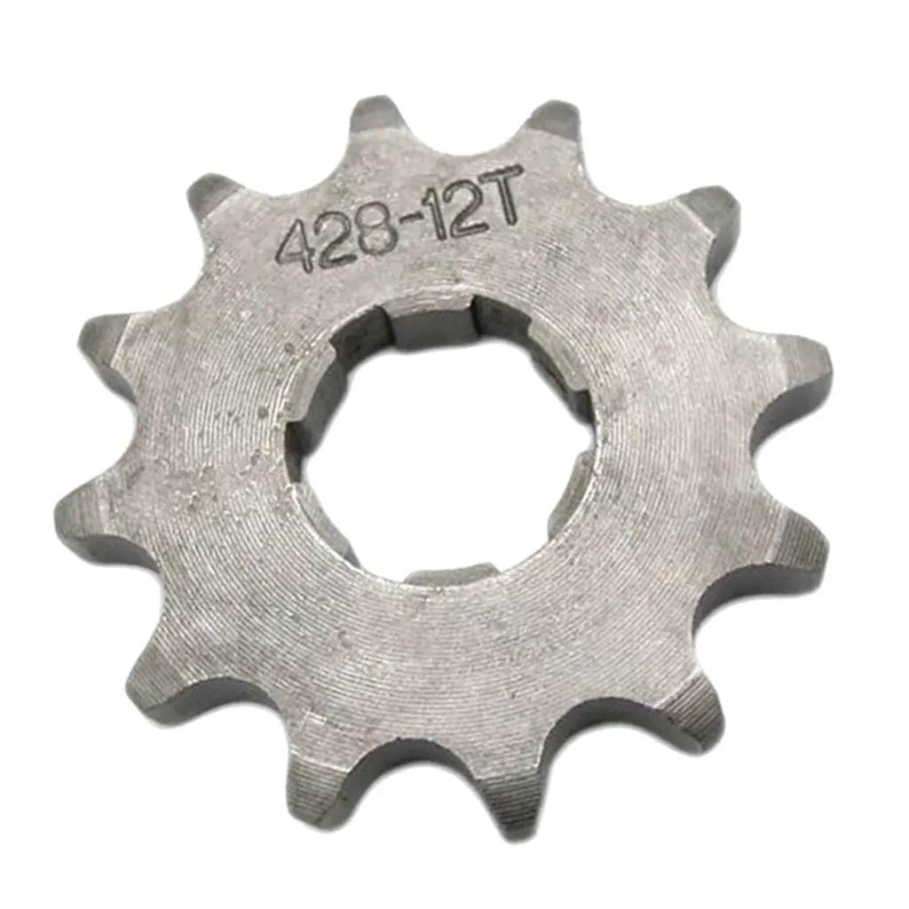 

12T 428 Chain/Pitch Front Sprocket Cog Pit/Trail/Dirt bike ATV Quad 20mm