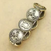 RechicGu Vintage Bracelet for Women Western Cowboy Saddle Race Horse Shoe Rodeo Stretch Bangle Boho Fashion Jewelry Dropshipping 6