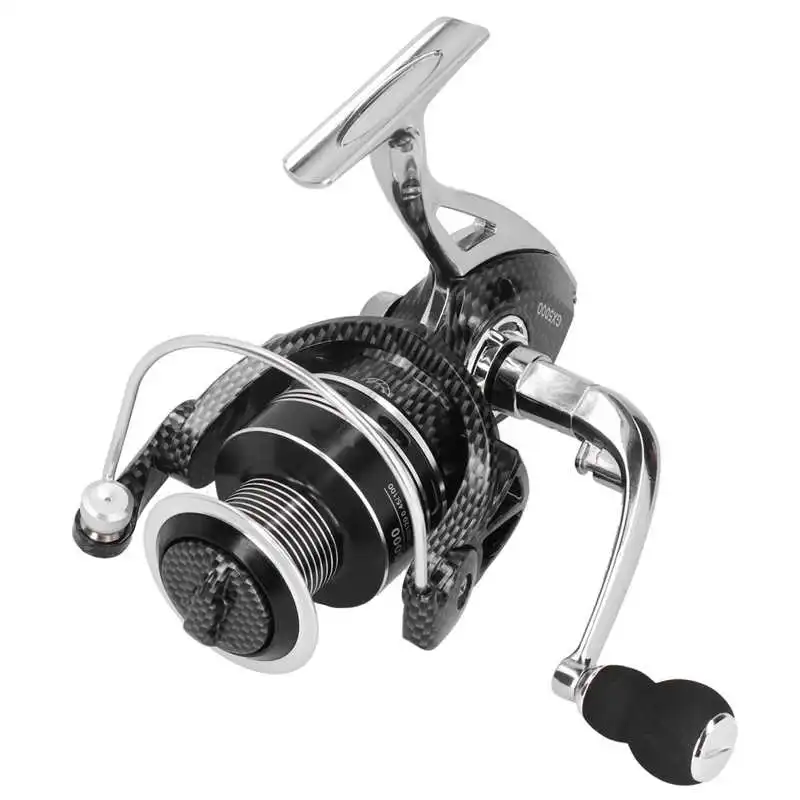 Fishing Reel Metal Spinning 13+1BB Duplex Bearing 5.2:1 High Speed Line Wheel GX1000-7000 | Спорт и развлечения