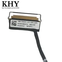 Cabo original do lcd do toque de fhd para a série fru 02hk989 dc02c00dz10 de thinkpad t490 p43s