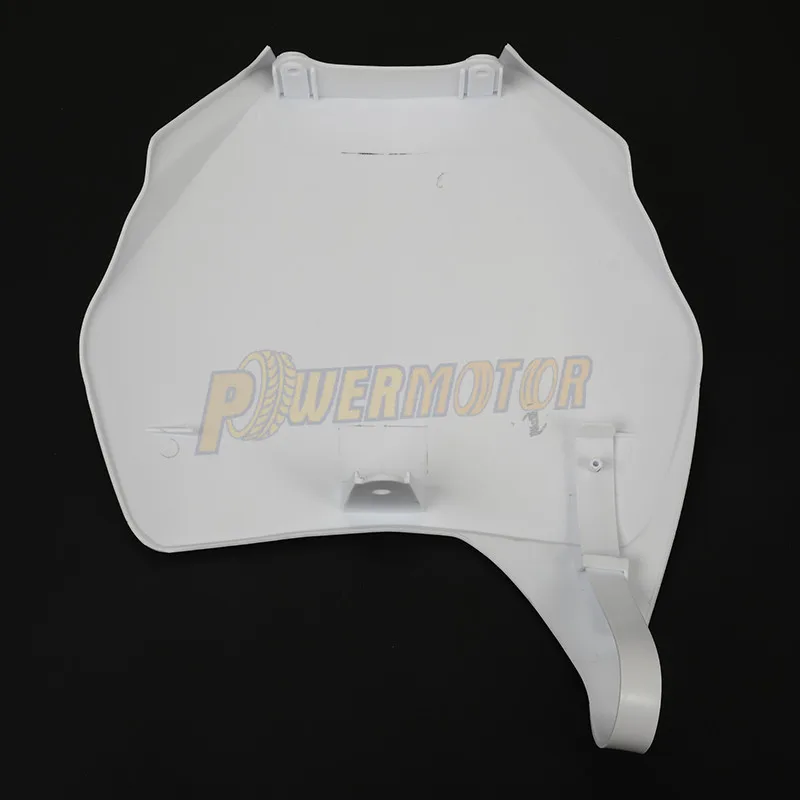 Motorcycle license plate holder license plate holder motorcycle for YZ125 YZ250 fairing front number holder plates name panel plastic 06-14 motocross accessories dirt pit bike