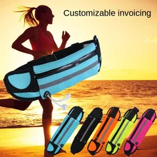 Riñonera deportiva antirrobo para hombre y mujer, cinturón para correr, impermeable, multifuncional, invisible, para teléfono móvil