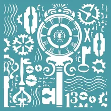 

Vintage Keys Stencil 2021 New Diy Molds Scrapbooking Paper Making Cuts Crafts Big Handmade