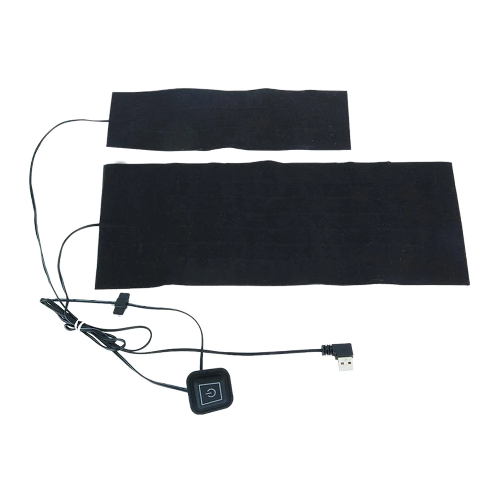 

ABLB--2 in 1 Heating Pad Collar Back USB Warmer Heating Film Electric Winter Infrared Vest Clothes Heated Sheets for Cloth Waist