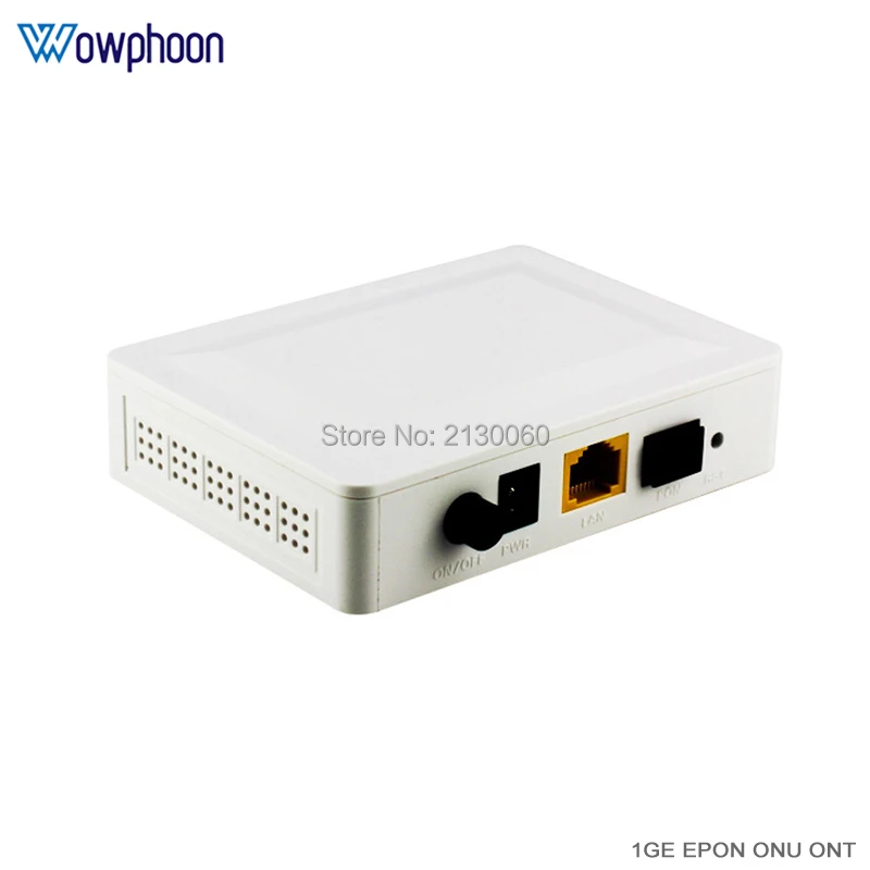 

1GE EPON optical interface ONU ONT, 1*10/100/1000M English firmware optical network terminal