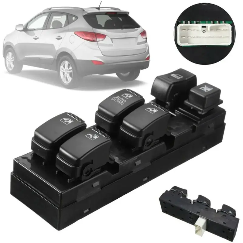 

Power Window Switch Master Control For Hyundai Tucson 2005-2010 93570-2E000 U1JF