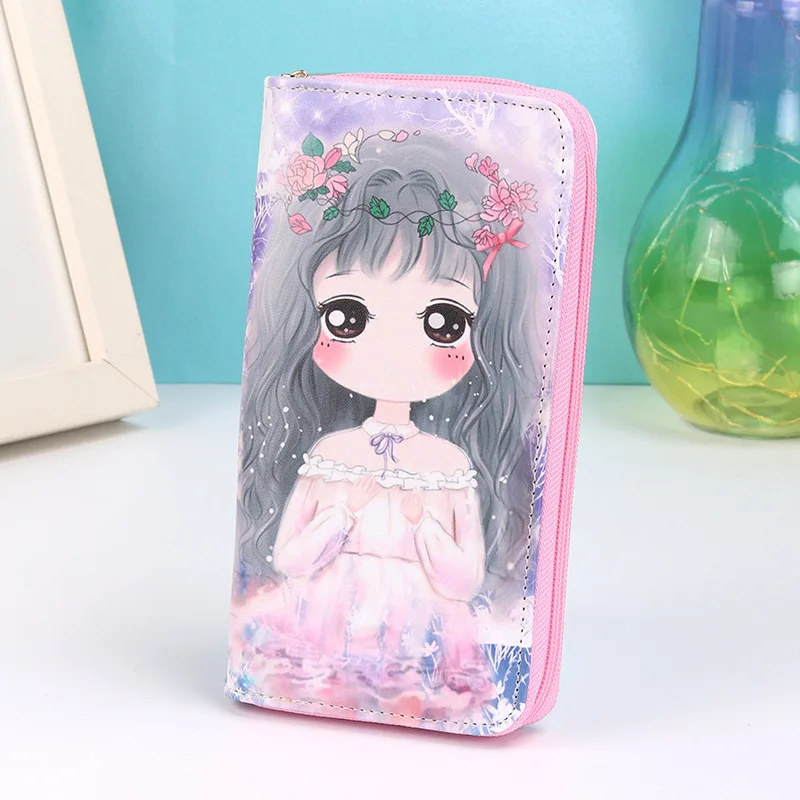 

Cute Girls Coin Purse Fashion Women Wallets Lady Purses Pocket Clutch Long Moneybags Handbags Cards ID Holder Female Wallet Bags