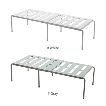 

Hot 1PC Closet Organizer Storage Shelf for Home Bathroom Kitchen Rack Space Saving Wardrobe Decorative Shelves Cabinet Holders