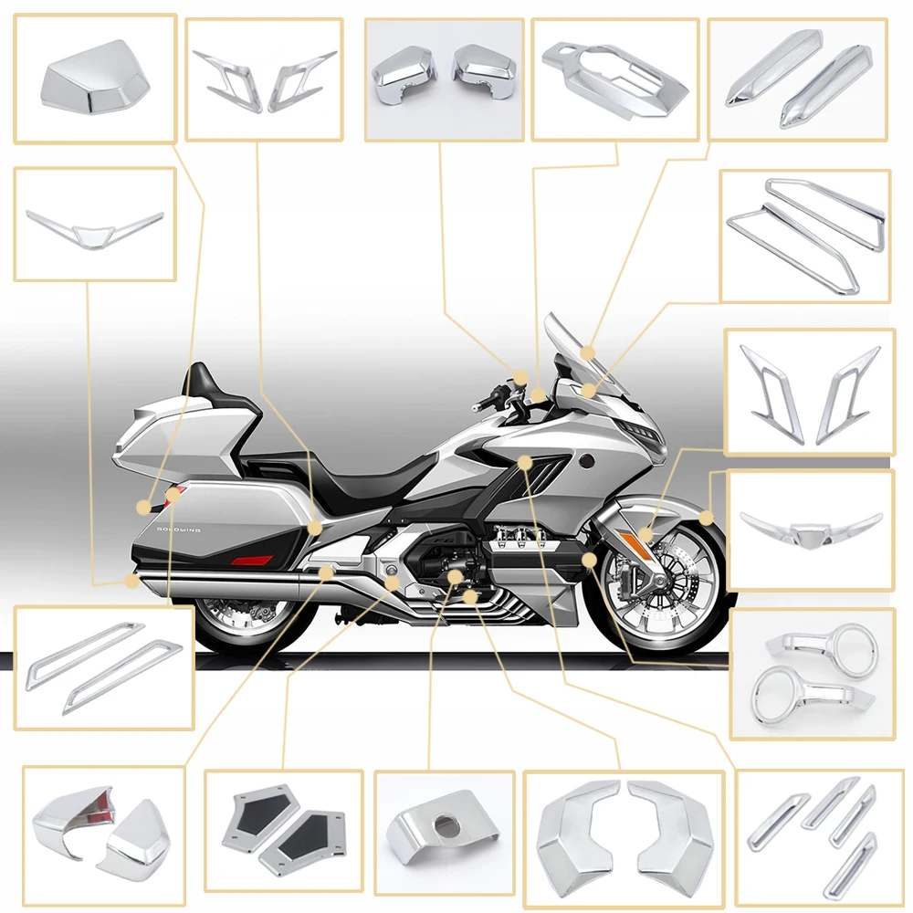 Motorcycle body decoration Cover For Honda Goldwing GL 1800 GL1800 2018 2019 2020 | Автомобили и мотоциклы