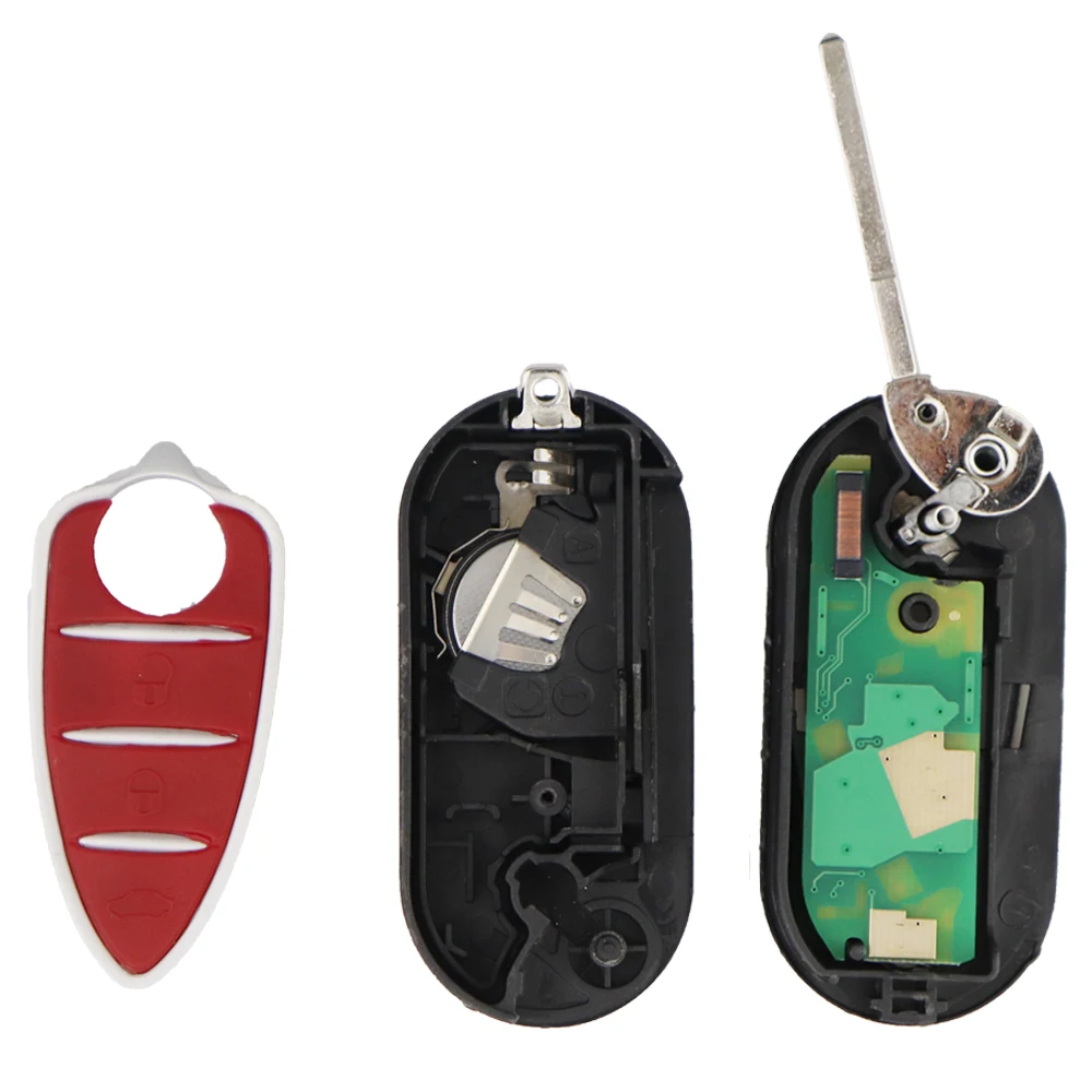 Remote Flip Car Key 3 Buttons For Alfa Romeo Mito GTA 2008-2015 Giulietta 2010-433Mhz ASK ID46-7946 Delphi/Marelli car remote key,car key