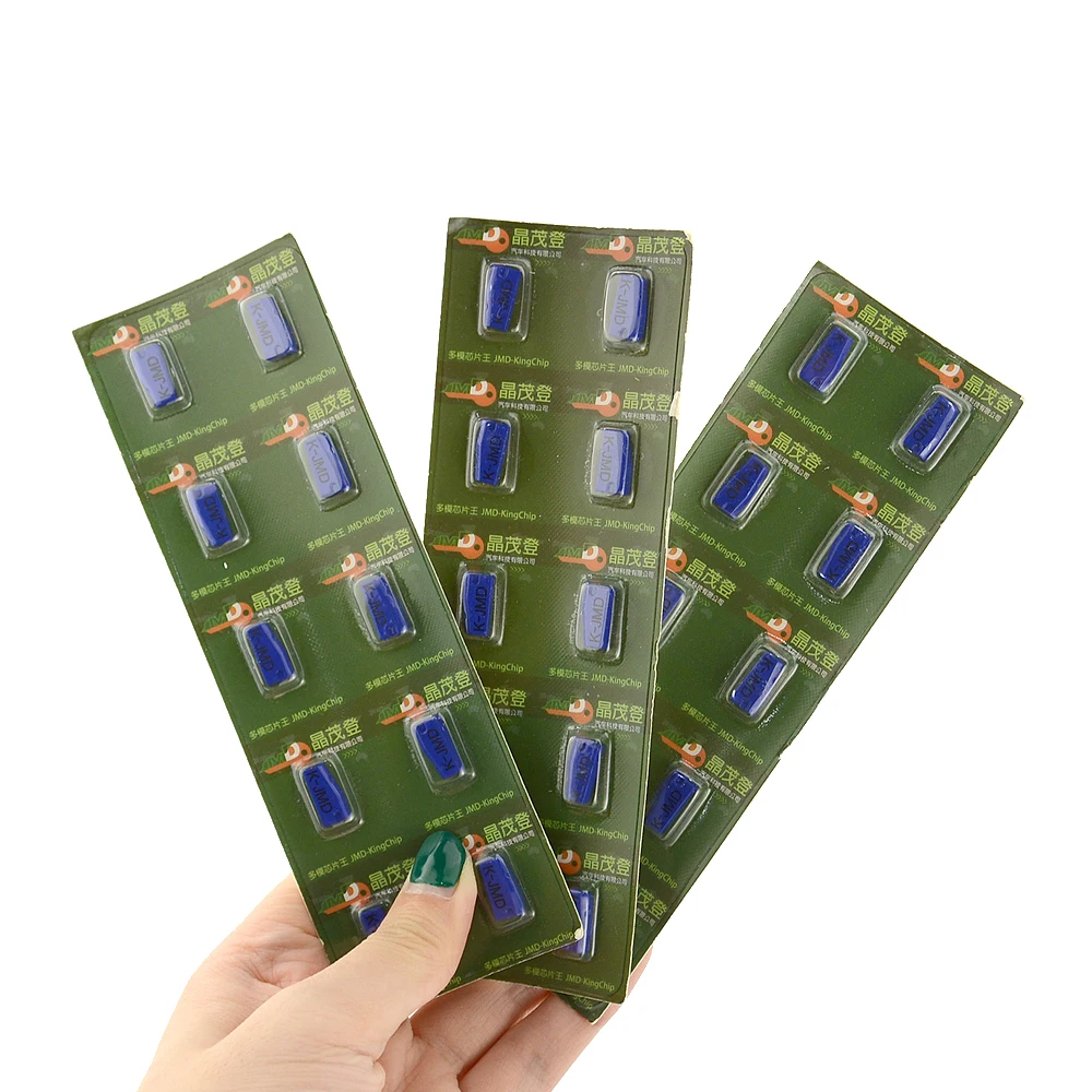 OKEYTECH 5/10/20/50PCS JMD KING/JMD RED SUPER CHIP CAR KEY CHIP ORIGINAL JMD KING CHIP FOR HANDY BABY FOR JMD 46/48/4C/4D/G CHIP