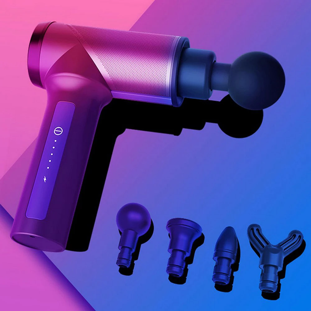 

Electronic physiotherapy fitness massage gunMuscle Relaxation Massager Vibration Fascial Gun Fitness Equipment