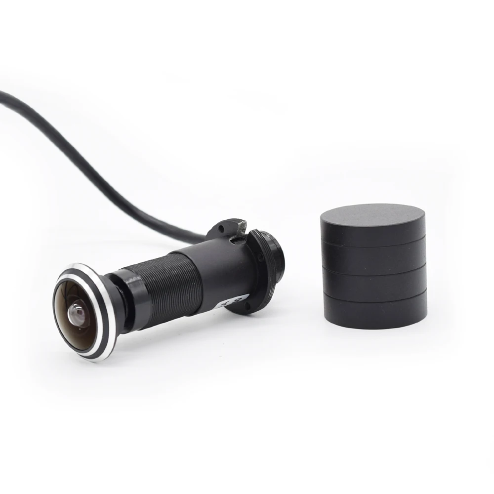 1080P audio Security eye door camera IP gate Yard cabinet Bullet Wide Angle FishEye Lens Mini Peeph