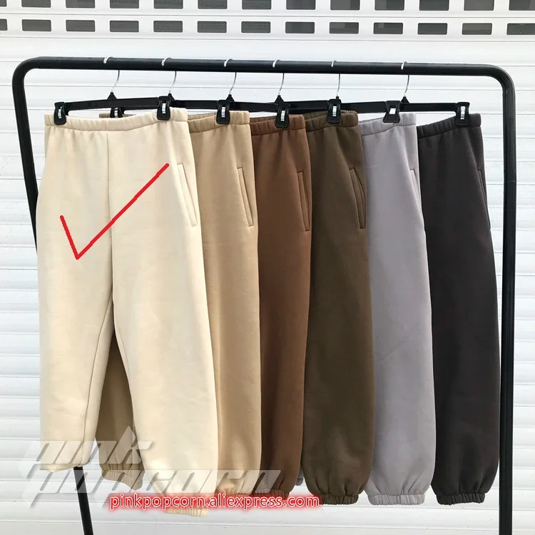 nude color 5 цветов, женские Теплые повседневные спортивные штаны, джоггеры, уличная одежда, Зимние флисовые шаровары, брюки-карго, женские свободные брюки с высокой талией - Цвет: nude color