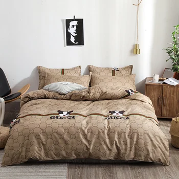 

LUXURY bedding set queen full single size duvet cover sheet pillow case bed linen set