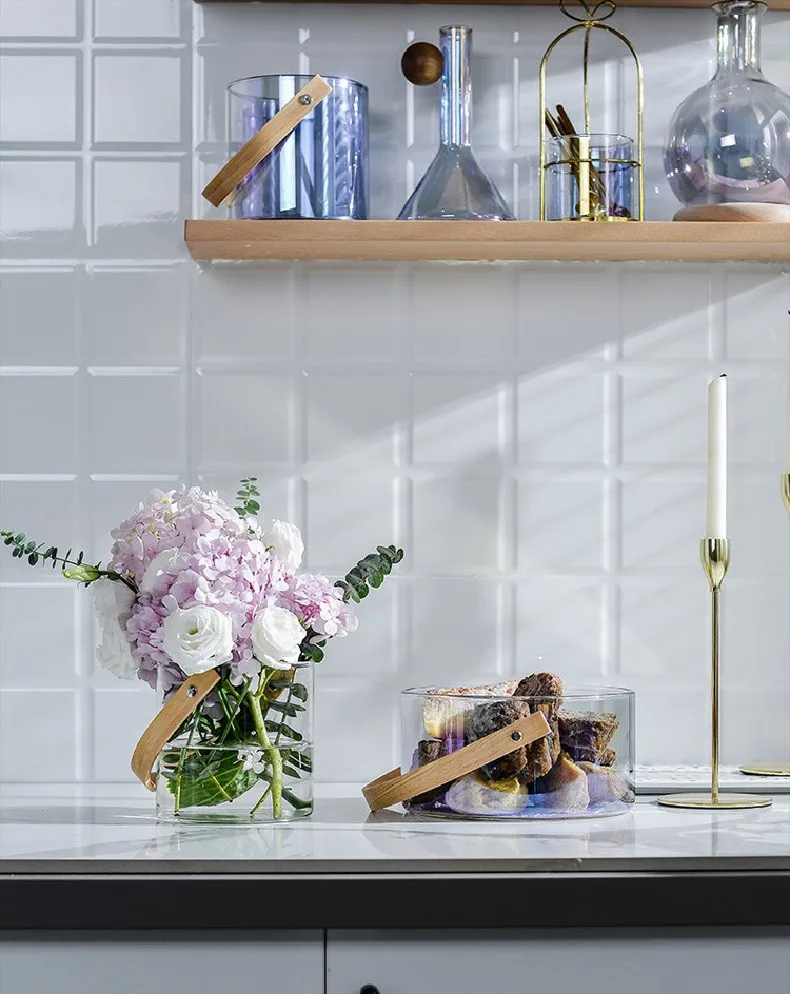 Handmade Glass Basket Food Storage Box Nordic Style Tableware Durable Dried Fruit Snack Dish Plate Home Kitchen Accessories 9 Handmade Glass Basket Food Storage Box Nordic Style Tableware Durable Dried Fruit Snack Dish Plate Home Kitchen Accessories