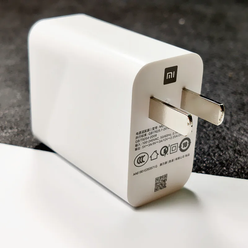 Оригинальное быстрое зарядное устройство Xiaomi MDY-10-EL QC4.0 27 Вт высокоскоростное зарядное устройство EU адаптер для Xiaomi Mi9 Mi9se 8 6 Redmi note 7 8 K20 Pro