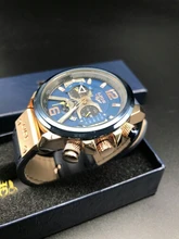 LIGE-Reloj analógico de cuero para Hombre, accesorio de pulsera resistente al agua con cronógrafo, marca de lujo deportivo de complemento masculino con diseño moderno, disponible en color azul, 2021