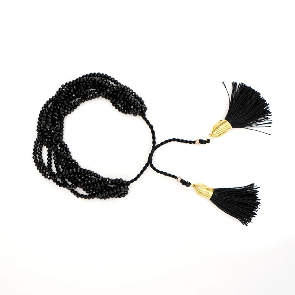 Go2boho Pulsera Mujer Moda MIYUKI браслет сердце любовь браслеты с буквами женские заклепки ювелирные изделия Кристалл кисточкой ювелирные изделия нарукавник - Окраска металла: C-B190001C