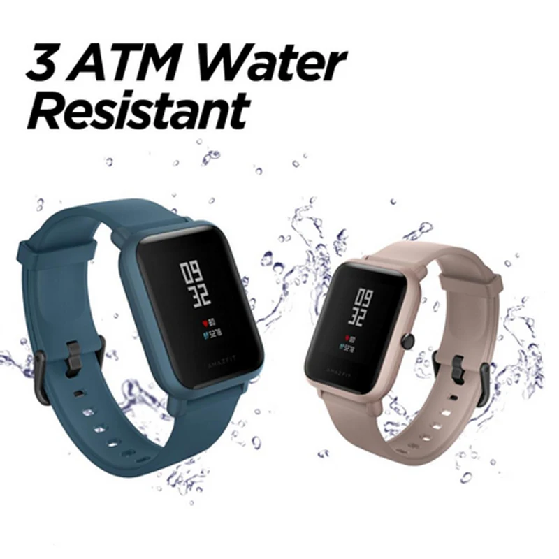 Предпродажа Amazfit Bip Lite Smartwatch 2 Global Edition в режиме ожидания 45 дней 3ATM