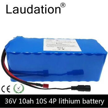 

36V 10ah electric bicycle battery 42V 18650 battery pack 10S4P 500W high power and capacity 42V motorcycle scooter with 15A BMS