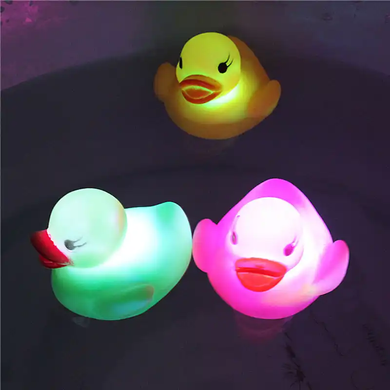 light up duck bath toy