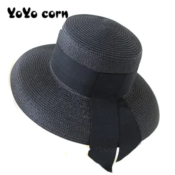 

Handmade Summer Hats For Women Straw Hat Bucket Caps Raffia Girls Panama Flexible Beach Hats Foldable Travel Cap For Women hat