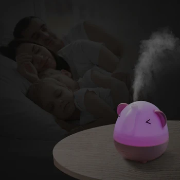 

350ML Essential Oil Diffuser Aromatherapy Air Humidifier USB Aroma Mist Maker Car Air Freshener Purifier For Home With Lights