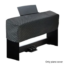 88 ключ легко наносить книжный стенд открывающийся чехол для пианино на молнии не скользит ПУ кожа проверить шаблон Защитный домашний водонепроницаемый практичный