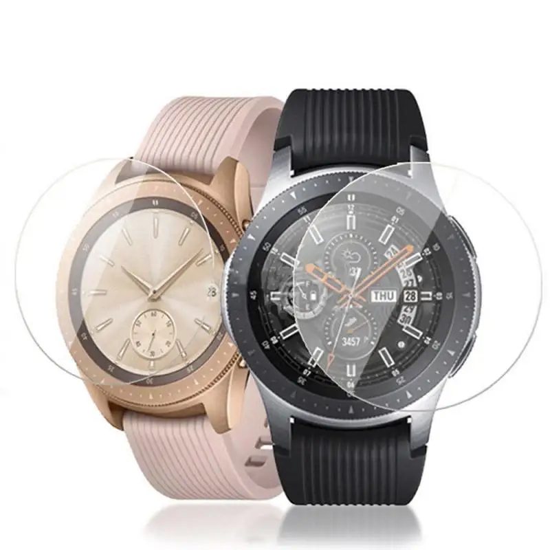 For Samsung Galaxy Watch 42mm Tempered Glass ultra thin Transparent smart watch Screen Protector Film cover case