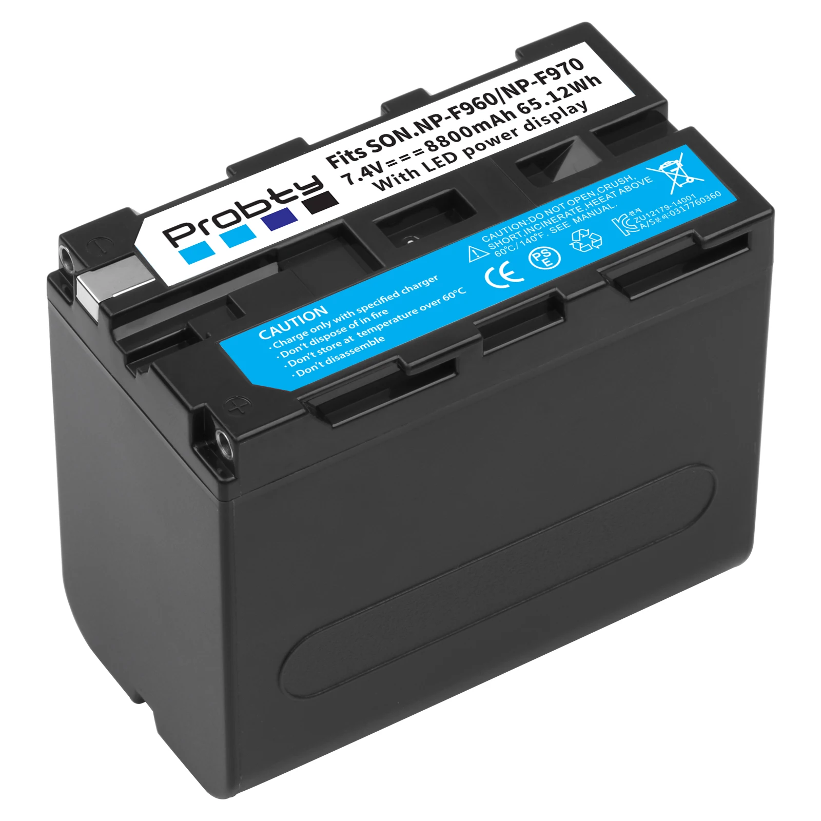 Baterias com Indicador de Energia Rápido para Sony Led + Lcd Carregador Hvr-hd1000 Hvr-hd1000e Hvr-v1j 8800mah Np-f970 Np-f960 np F970 - Image 4