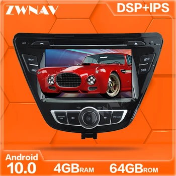 

IPS Android 10.0 4+64 screen Car DVD Player GPS Navi For Hyundai Elantra 2014-2019 Auto Radio Stereo Multimedia Player Head Unit