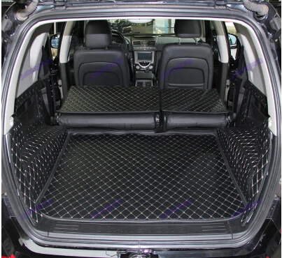 

( Car Travel )Good mats! Special car trunk mats for Ssangyong Rexton W 2014 durable waterproof luggage carpets for Rexton w 2015
