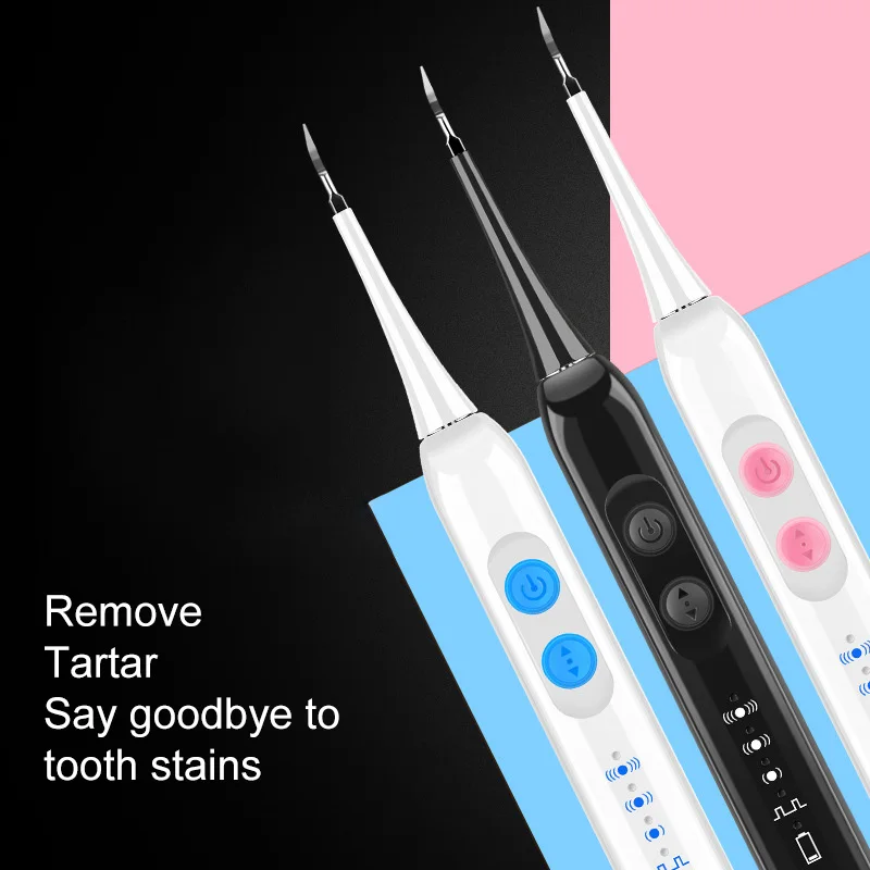 

Electric Toothbrush Remove Dental Calculus Tooth Smoke Stains Tartar Cleaner Ultrasonic Dental Teeth Whitening Tooth Cleaner Set