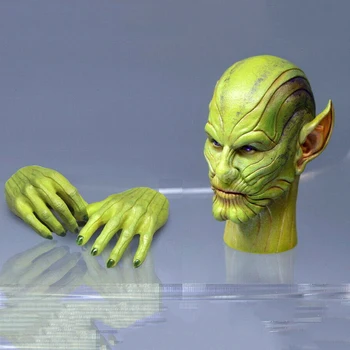 

1/6 Scale TOSY ERA 026 Skrull Talos Head Sculpt Head Carved Model Toys Fit 12" Action Figure Body