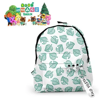 

Animal Crossing Bags Teenager Kids Cartoon School Backpacks Schoolbags Notebook Bags Backpack Waterproof Canvas Mochila