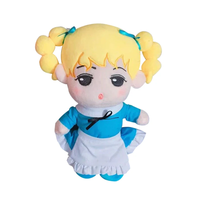 20 см/8 дюймов Корея Kawaii мягкие куклы с одеждой плюшевая кукла игрушка блонд