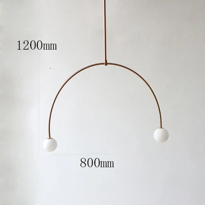 Nordic Designer Lines Iron Postmodern Retro Pendant Lights Loft Dining Room Living Room Bedroom Cafe Shop Hanging Lamps Fixtures - Цвет корпуса: seechart