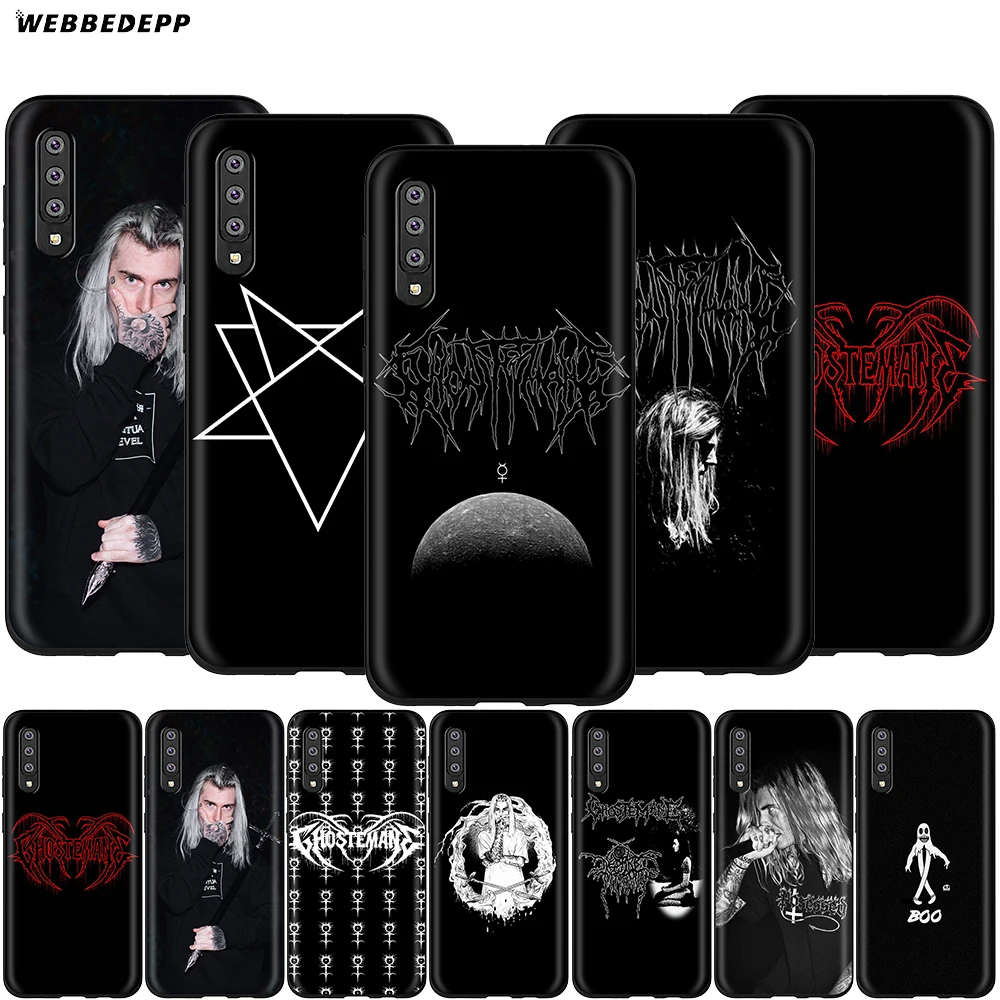 Webbedepp ртути Ghostemane чехол для Samsung Галактики S7 S8 S9 S10 Edge Plus Note 10 8 9 A10 A20 A30 A40 A50 A60