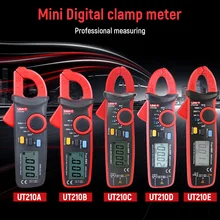 

UNI-T UT210A B C D E Clamp Meter Circuit Power Detection Tester Auto Range Multimeter DC/AC Current Voltage Instruments
