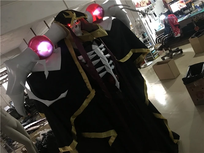 Overlord temporada 4 ainz ooal vestido anime cosplay traje momonga manto  yggdrasill rei momon uniforme grande túmulo de nazarick - AliExpress