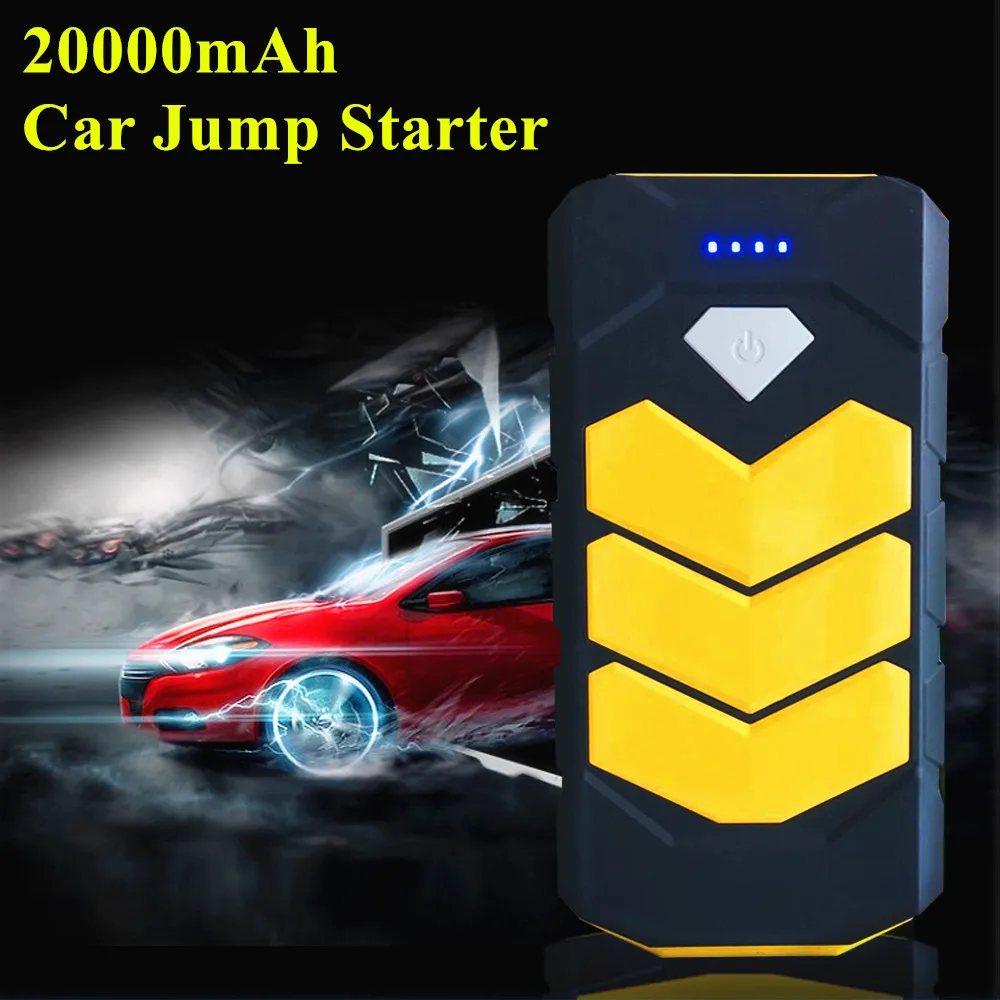Cena Wielofunkcyjny 20000mAh urządzenie zapłonowe 12V urządzenie do uruchamiania awaryjnego samochodu Power Bank benzyna samochód z napędem diesel ładowarka do wzmacniacz do akumulatora samochodowego Buster