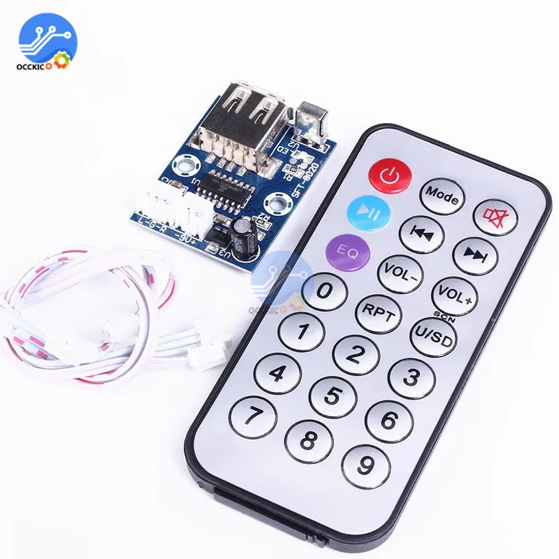 DAC Module MP3 WMA Decoder Board Audio Module USB TF Radio decodificador equipo de sonido Decoder 12V Audio speaker audio decoder board,bluetooth audio module